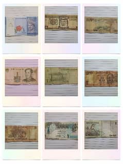 Currency Collection Of Different Countries
