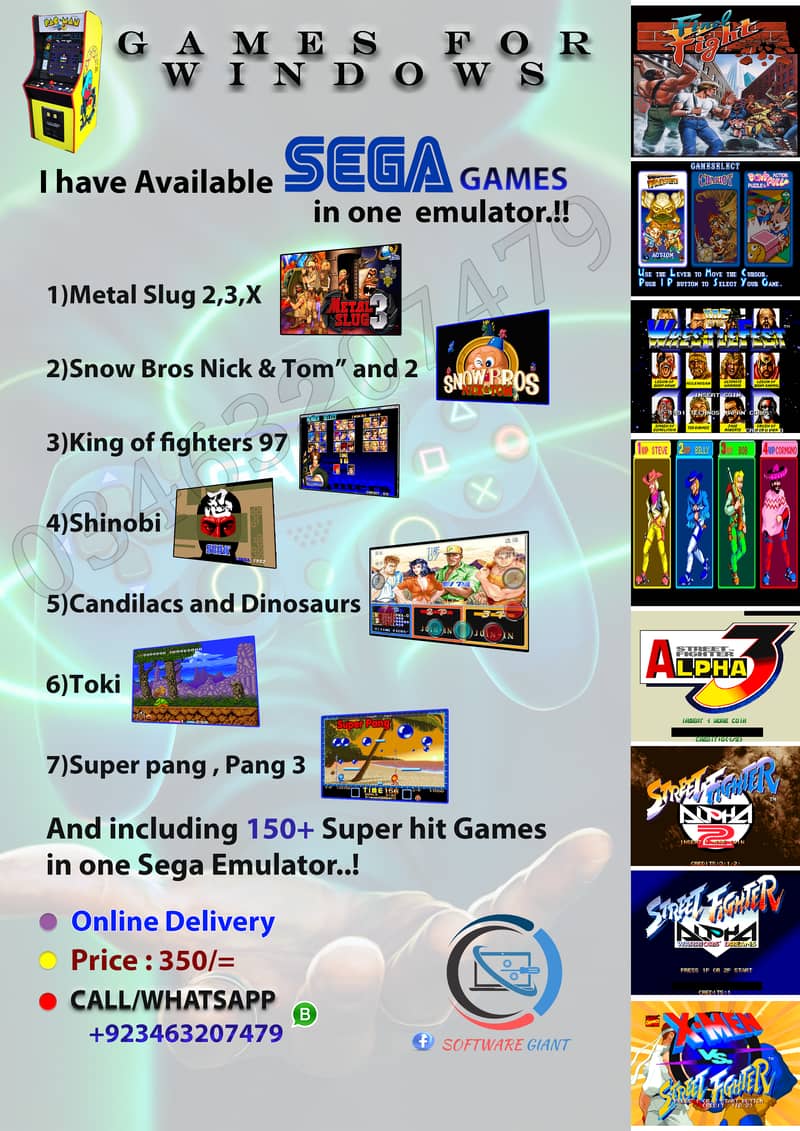 150+ Games in one sega emulator - Games & Entertainment - 1075100376