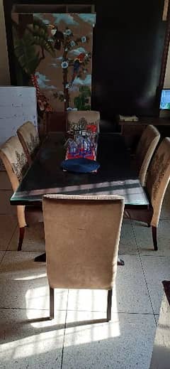 Interwood Dining Table 6 seater excellent condition quick sale