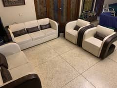 7 Seater Sofa Set With Cushions