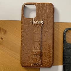 IPHONE 11 PRO BACK LEATHER COVER (BROWN COLOUR) Delivery all pakistan 0