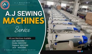 Sewing machinery available