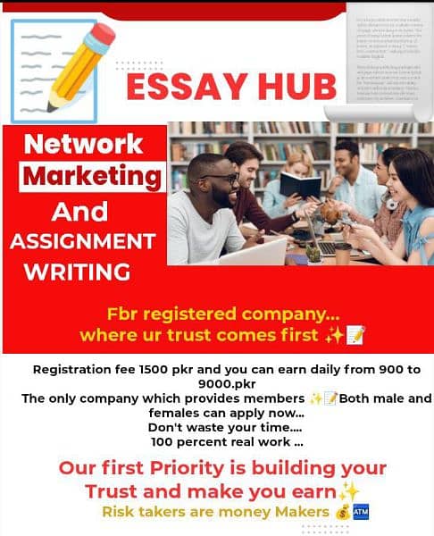 Assignment work available 0