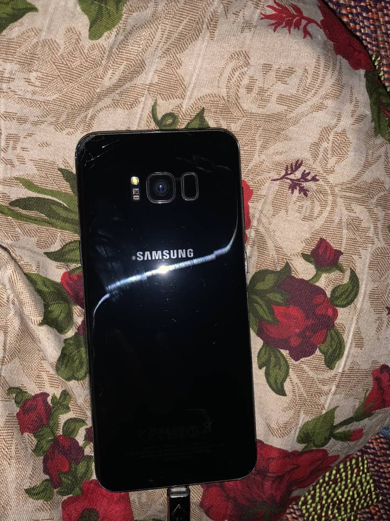 Samsung s8 plus Panel crack baki all ok 1