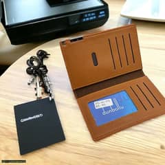 Men's Luxury Leather Wallet | Black, Blue, and Brown Colour Available