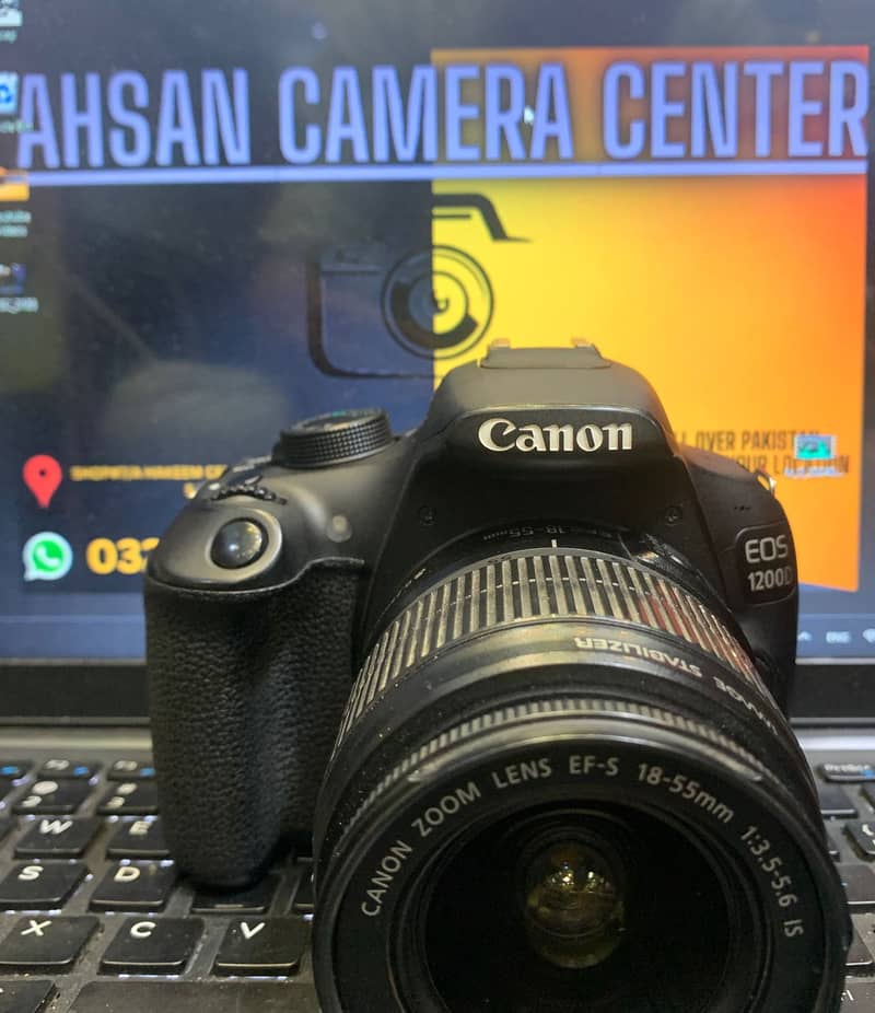 DSLR CAMERA CANON 1200D WITH KIT LENS (BETTER THEN 1300D,1100D,500D) 0