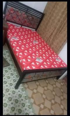 iron bed queen size