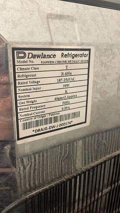 Dawlance  Rafirgrater for sale