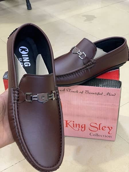 original leather loafers shoes king sely 2