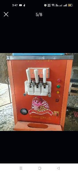 Ice cream machine 1.5 ton compressor 6