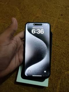 iPhone 15 Pro Max With Box 256GB