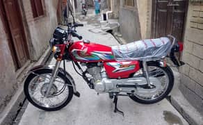 Honda 125 Model 23 Islamabad number 2 digit number brand new condition