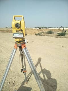 Surveyor with totalstation available 03193307245