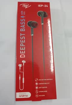 itel Mobile Handsfree – Earphone | Clear Sound, Nois cancellation