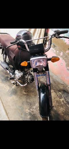 2017 model 70 bike is in good condition for sale