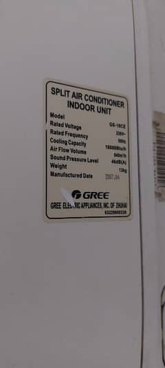gree 1.5 ton ac good condition working