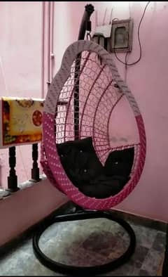 Seater swing chair with stand 0