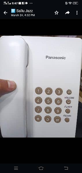 PANASONIC S500 TELEPHONE SET CONTACT 03212123558 2