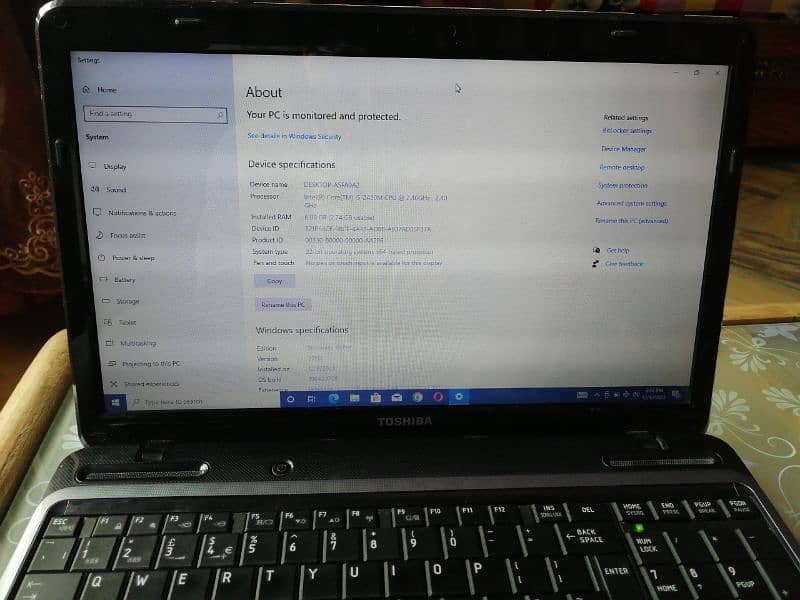 laptop toshiba 6