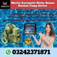 Automatic Suction Pump Water Sensor Device