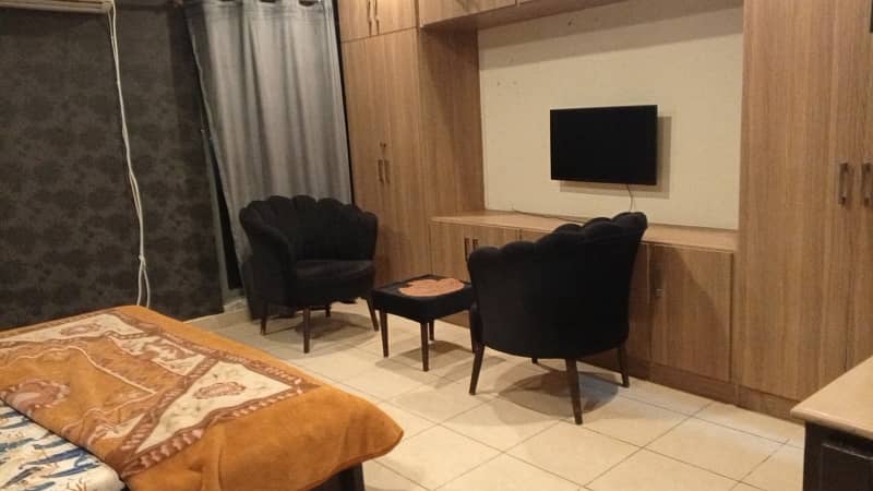 Studio full furnished flat Short time coupell allow Safe& scour 100% 1