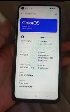 Oppo A76 /6+6/128 all okay