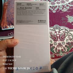 Tecno spark 20 8+8 256 gb 2024 only cal 03102698175 only cal