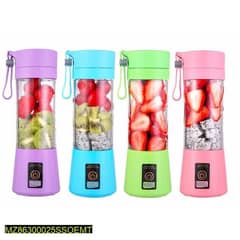 Mini Rechargeable Electric Juicer Blender, 380 ML