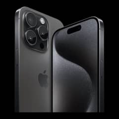 iPhone 15 pro Black color