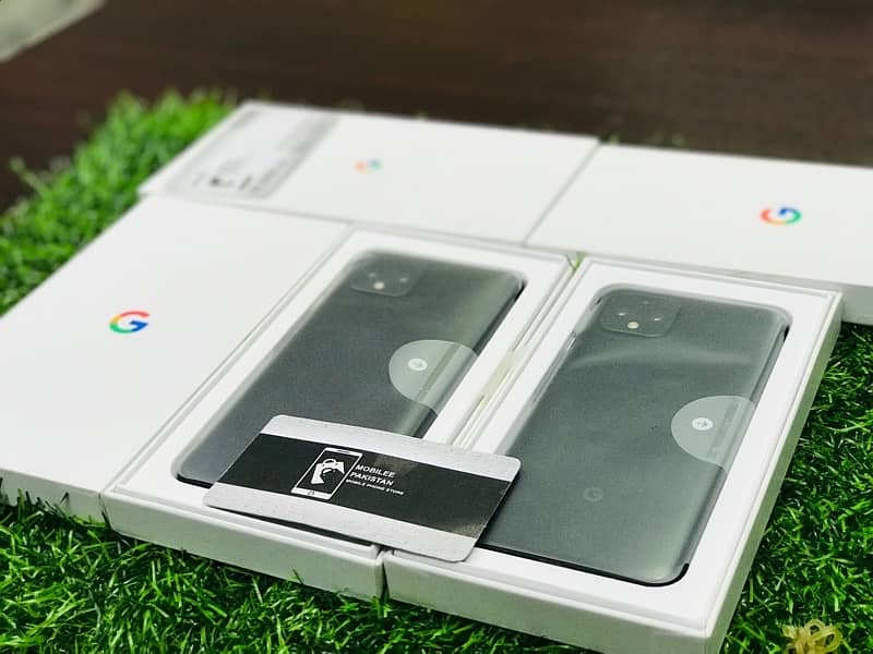 Google pixel 4 6/128 approved box pack dual sim 10/10 condition non ac 1