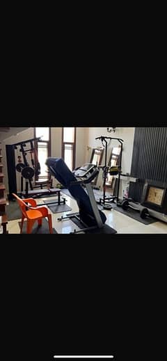 slightly used home gym equipment for sale!