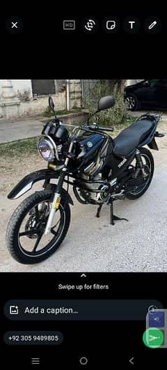 Yamaha ybr 125g bike