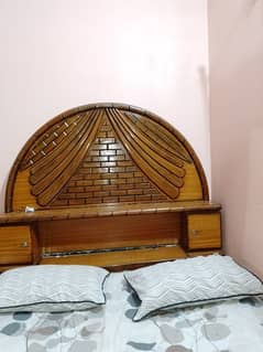 Double size  Bed  / Wooden furniture