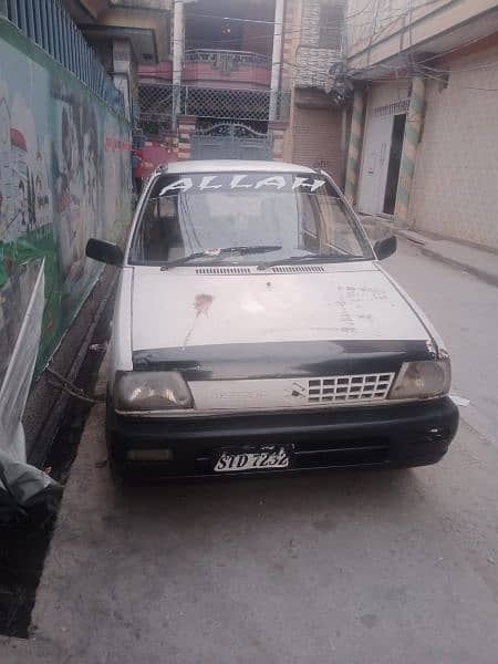 Suzuki Mehran VX 1989 mobile number 0+3+0+0+5+1+3+7=0+1+9 6