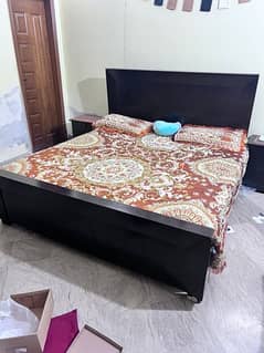 Wooden King Size Bed | bed set