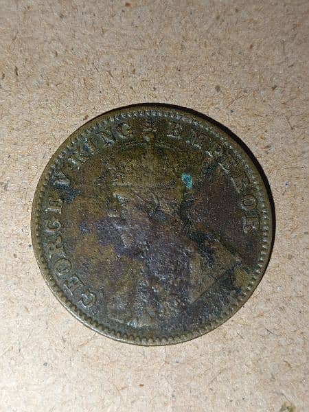 1 Quarter Anna india George V king emperor 2