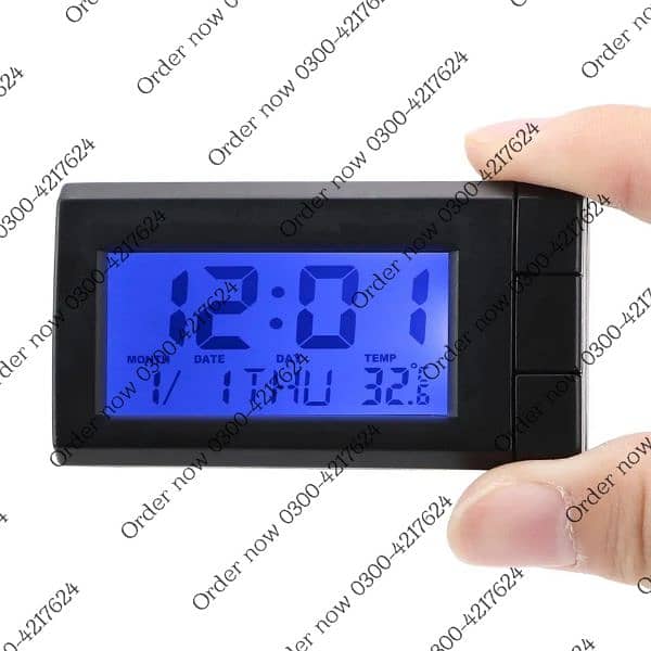 Smart watch Mini Fashion Internal Stick-On Digital Watch Date Ti 1