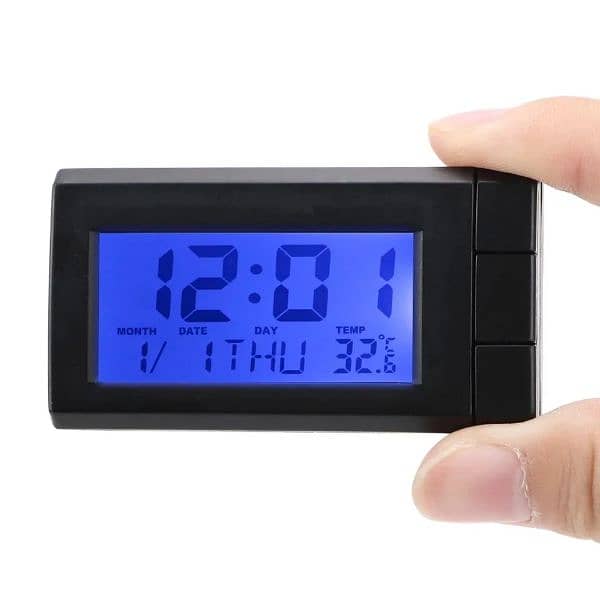 Smart watch Mini Fashion Internal Stick-On Digital Watch Date Ti 7