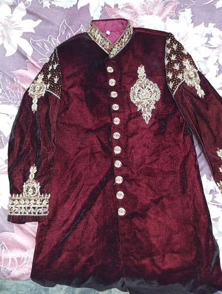 Sherwani For Sale (One Time Used) 1