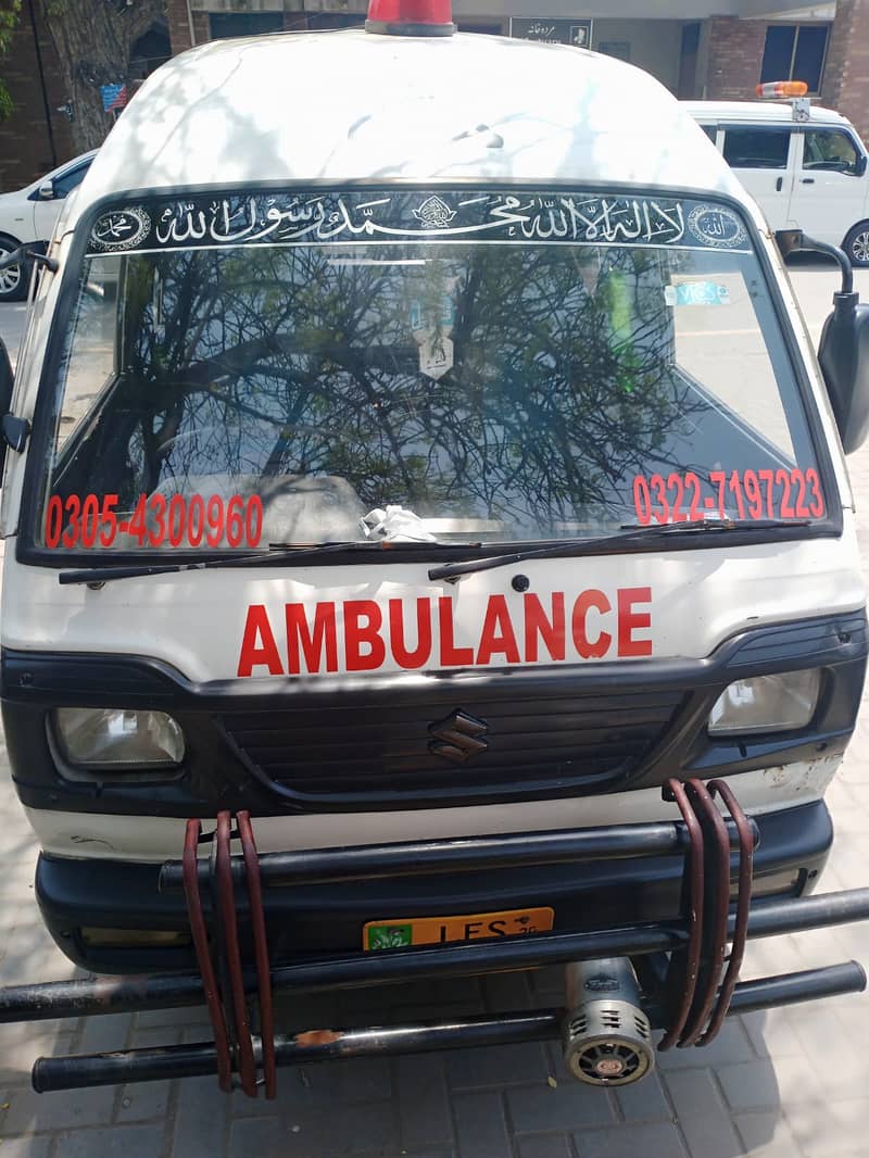 Suzuki Bolan Ambulance 2