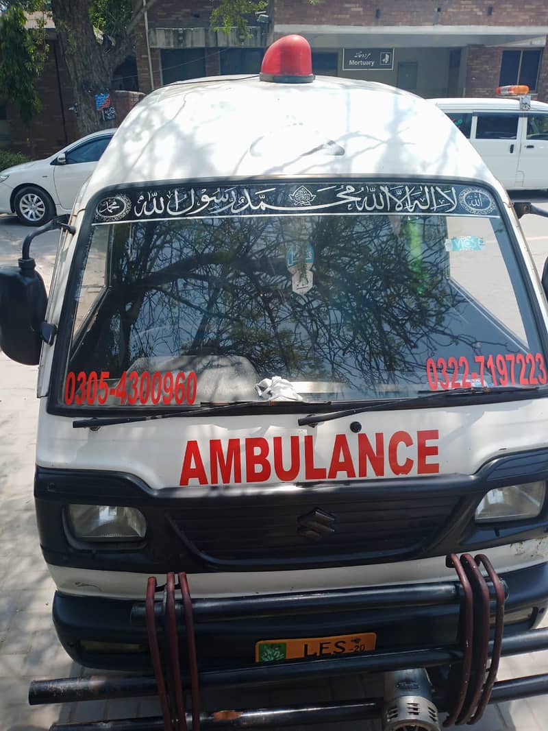 Suzuki Bolan Ambulance 4