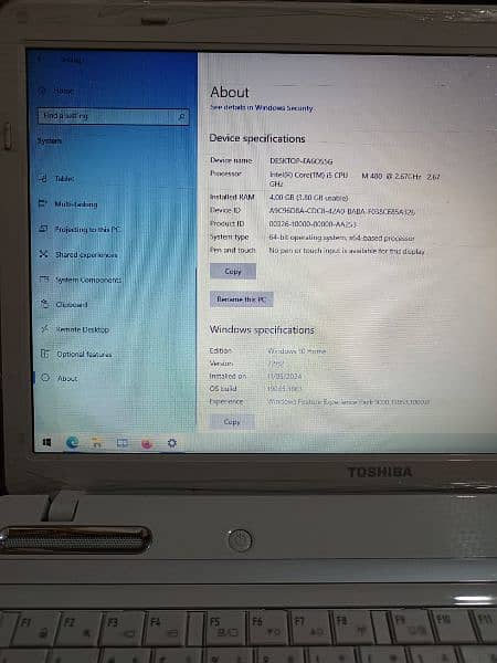 TOSHIBA Core i5 Laptop for Sale 3