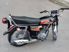 Honda 125All Documents No Karcha one hand use Multan number