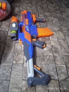 NERF RAPIDSTRIKE with battery and cahrger