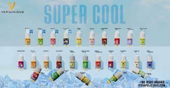Original Tokyo e-juices Flavors Super Cool Edition for pods and vapes