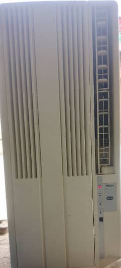 Haier window AC with stabilizer,running and outstanding condition