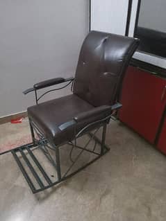 Steel metal  chair