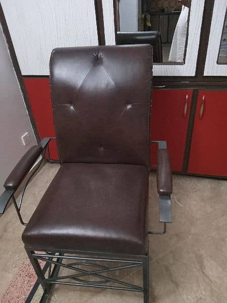 Steel metal  chair 5