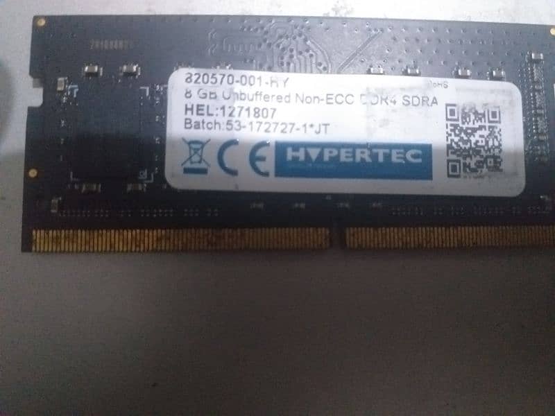 8 gb ram for leptop  RS. 4000 2