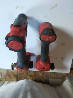 Milwaukee drill and impact driver